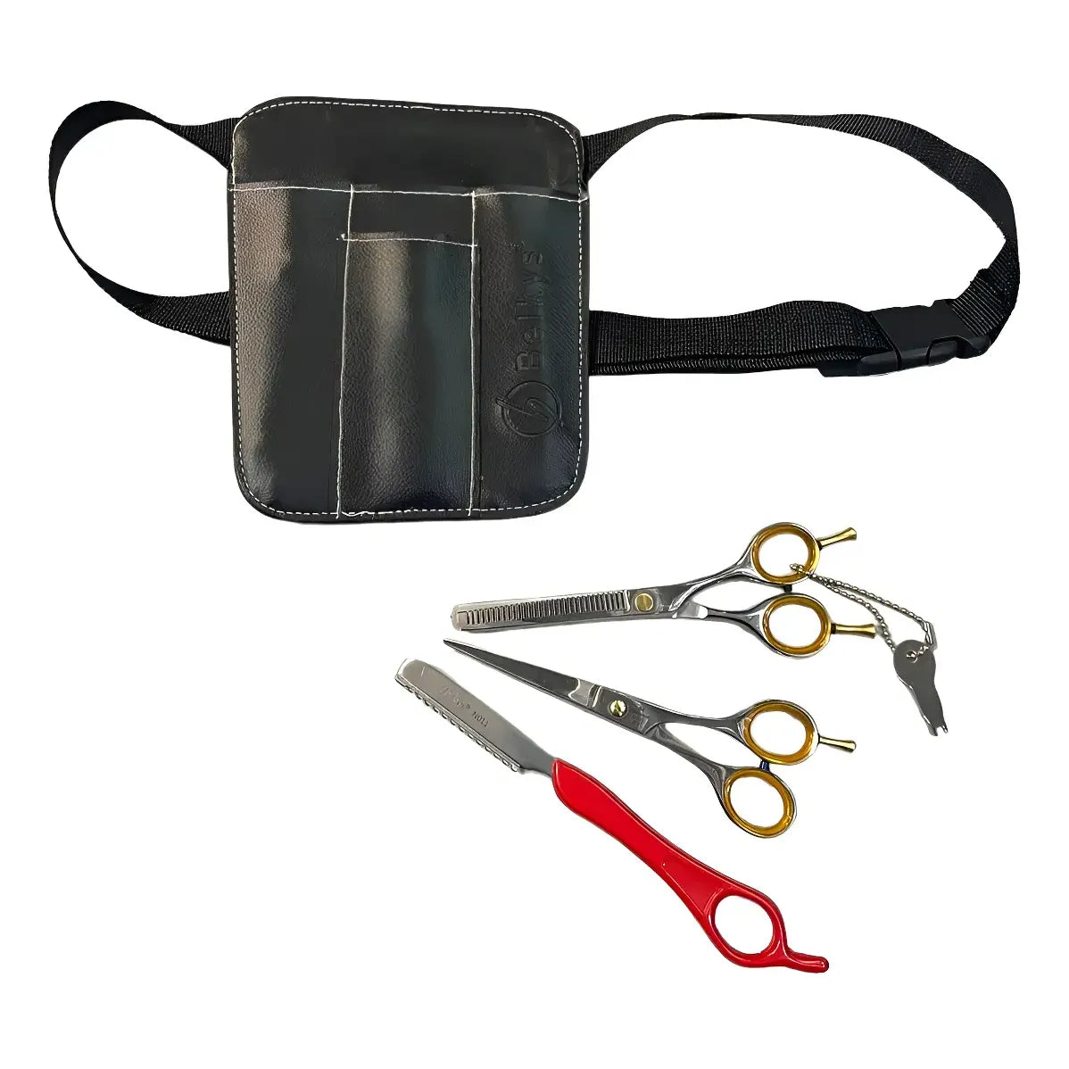 Kit Tijeras Belkys De Corte, Pulir, Navaja + Estuche | Full