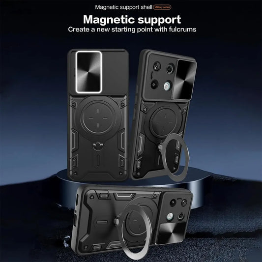 Funda P/ Redmi Note 13 Pro 4g Camshield Pro Caseme + Film