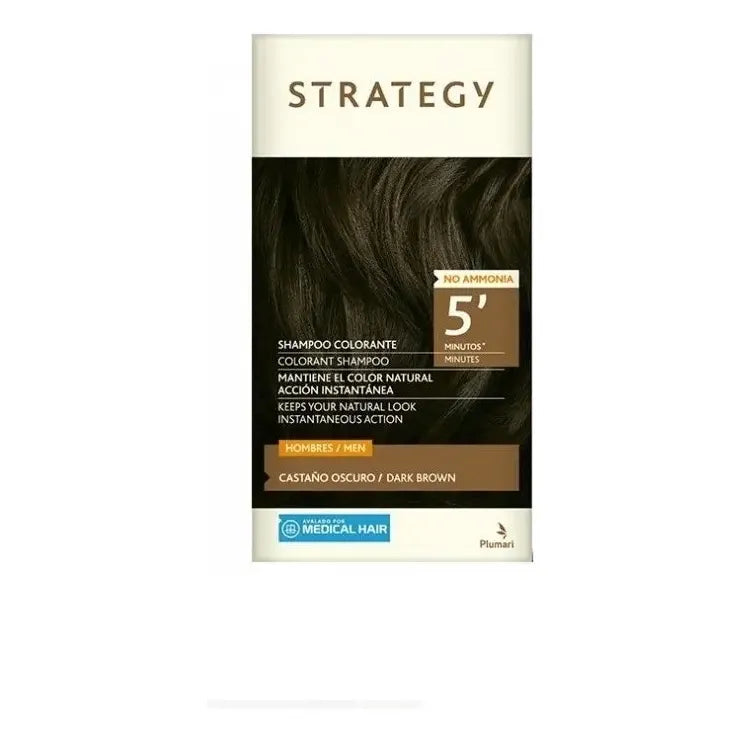 Strategy Castaño Oscuro - Shampoo Colorante