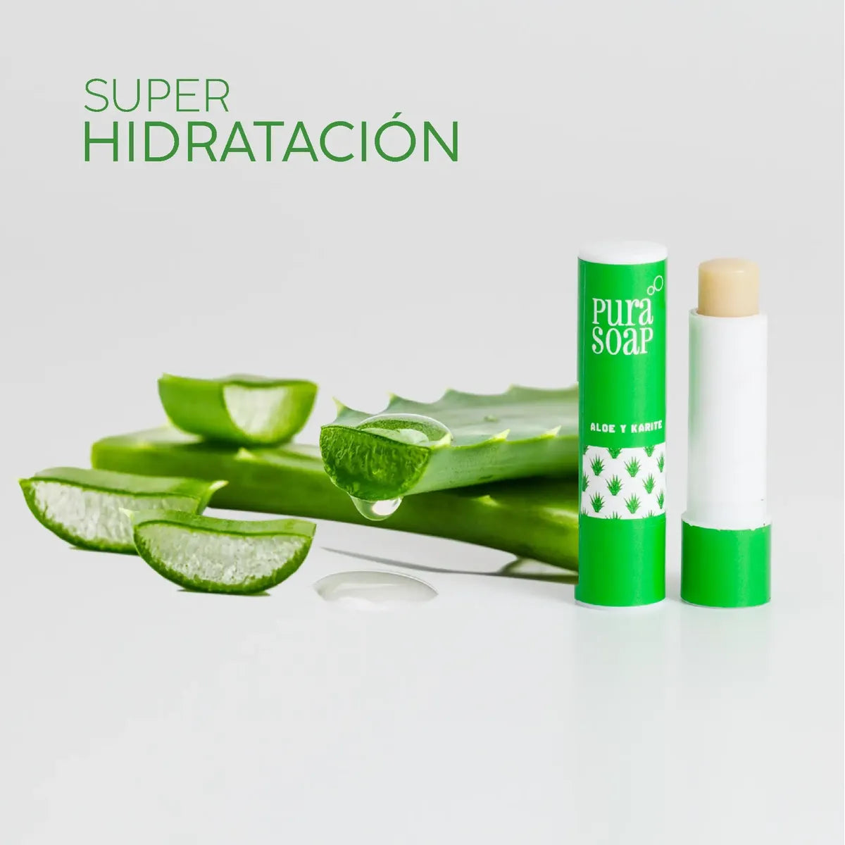 Bálsamo Aloe Vera Paraben Free Pura Soap Oficial
