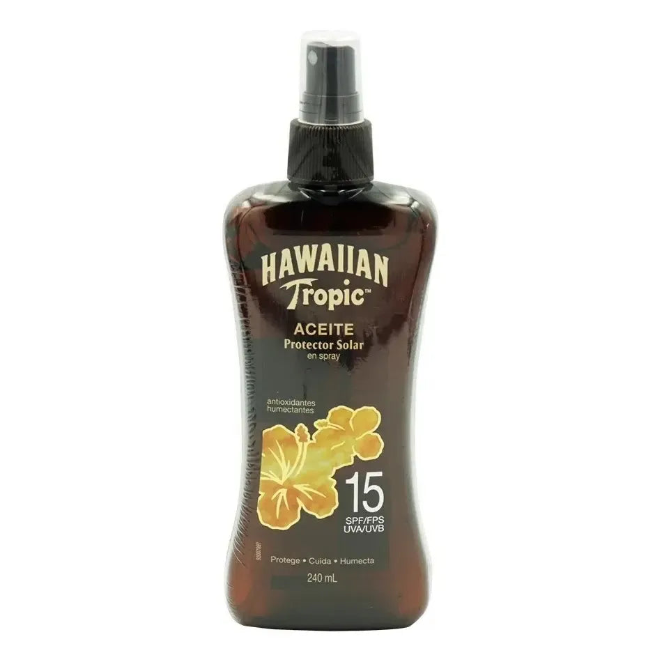 Protector solar Hawaiian Tropic Tanning Oil Protection 15FPS en aceite 240mL