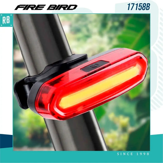 Luz Led Bicicleta Doble Posicion Firebird Recargable Usb