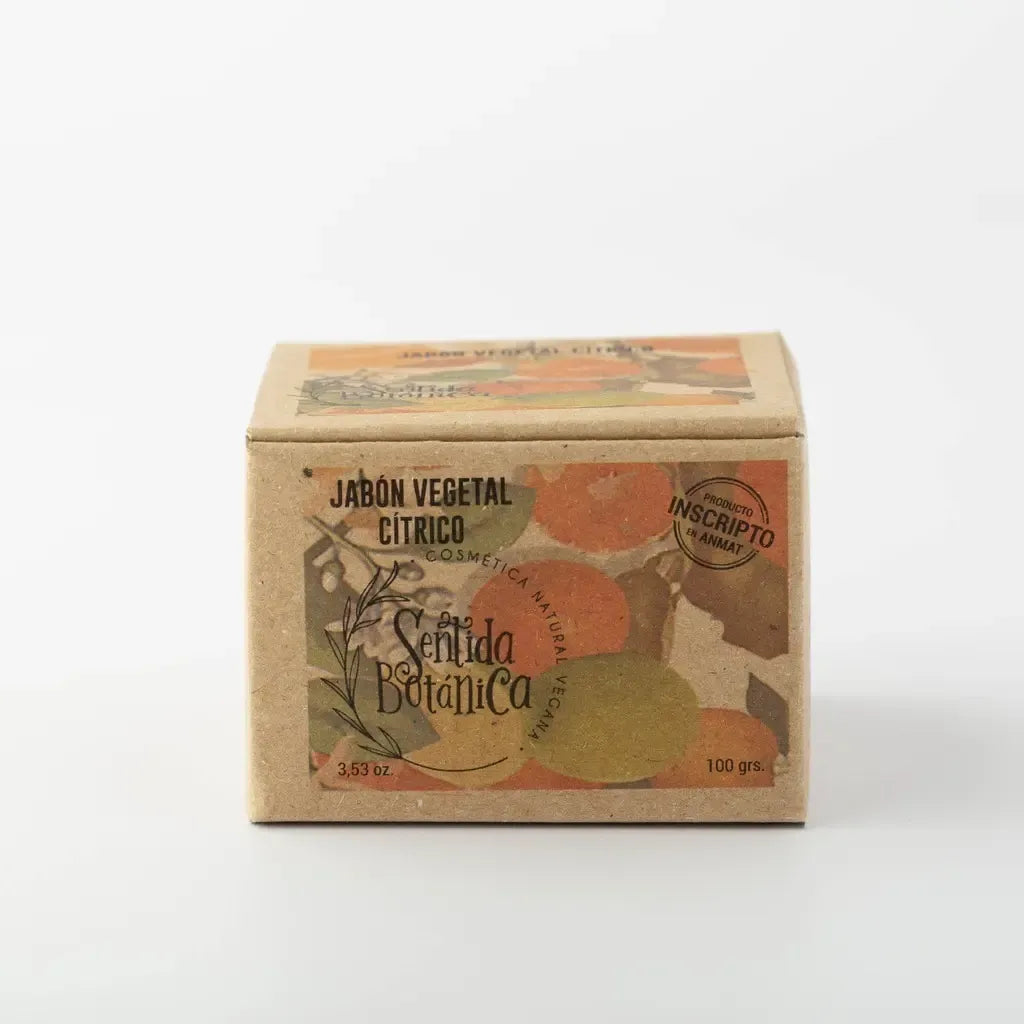Jabón Vegetal Clásicos Natural Vegano Sentidabotánica Anmat