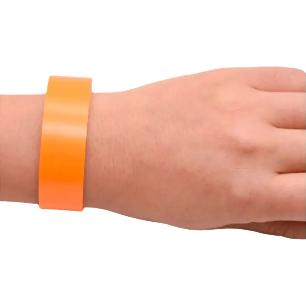 100 Pulseras De Tela Tyvek Seguridad Eventos Vip Fluo Lisas