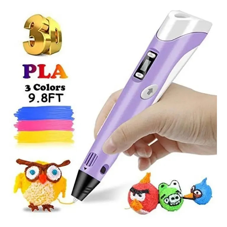 Lápiz 3D Montoya Importadora Lapiz 3D Color Celeste