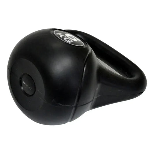 Pesa Rusa Pástica 6 Kg Rellena En Cemento Gmp Color Negro