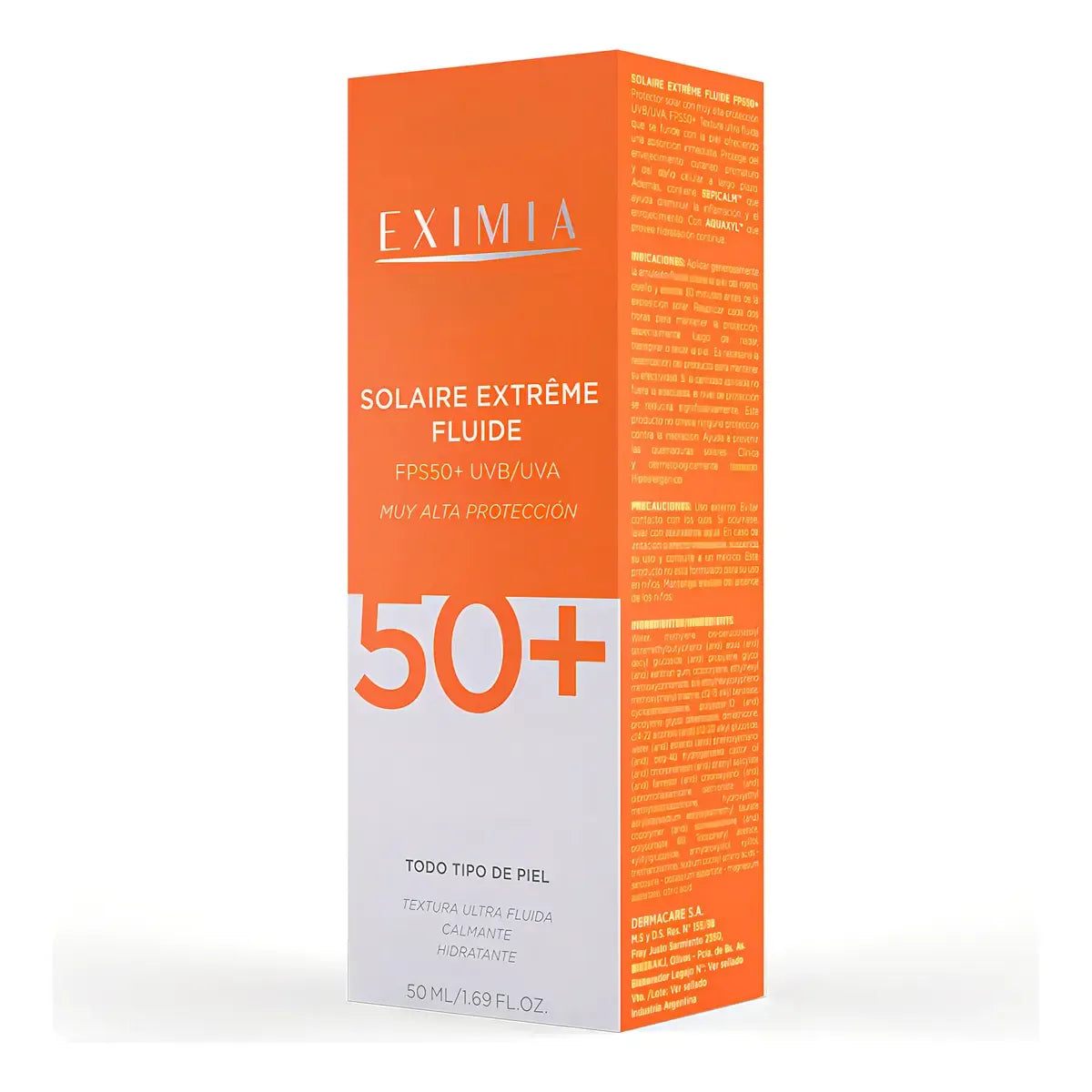 Eximia Solaire Extreme Fps50 Fluide Protector Solar Facial