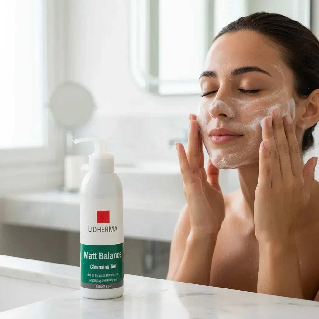 Matt Balance Cleansing Gel Higiene Salicilico Lidherma X180g Momento de aplicación Día/Noche Tipo de piel Grasa/Mixta