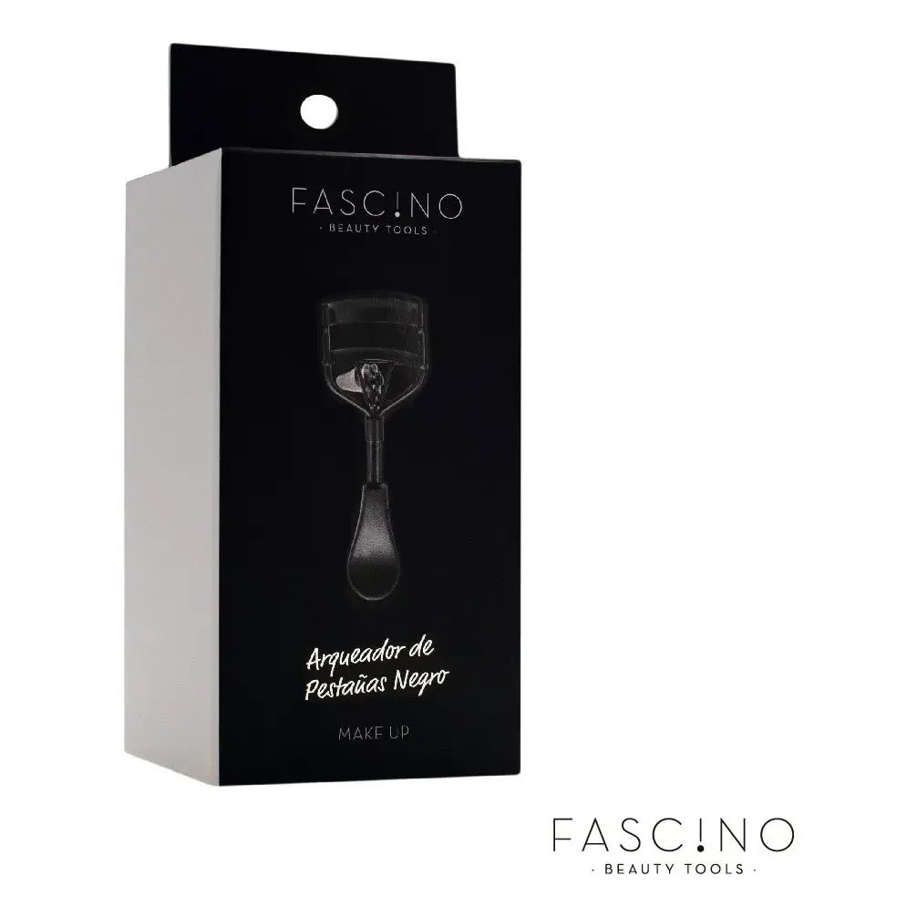 Arqueador De Pestañas De Acero Negro Premium Fascino