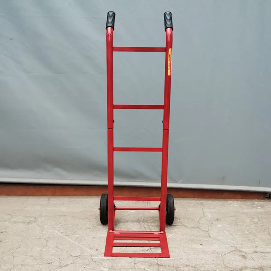 Carro Zorra Plegable Carretilla MetalurgicaCDG Portabultos Capacidad 120 Kg Hierro Plataforma Rojo
