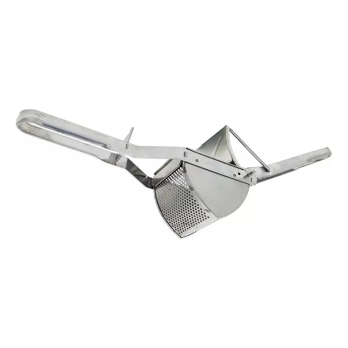 Prensa Papa Pisa Papa Acero Inoxidable Gastronomico Metalico Color Del Mango Plateado
