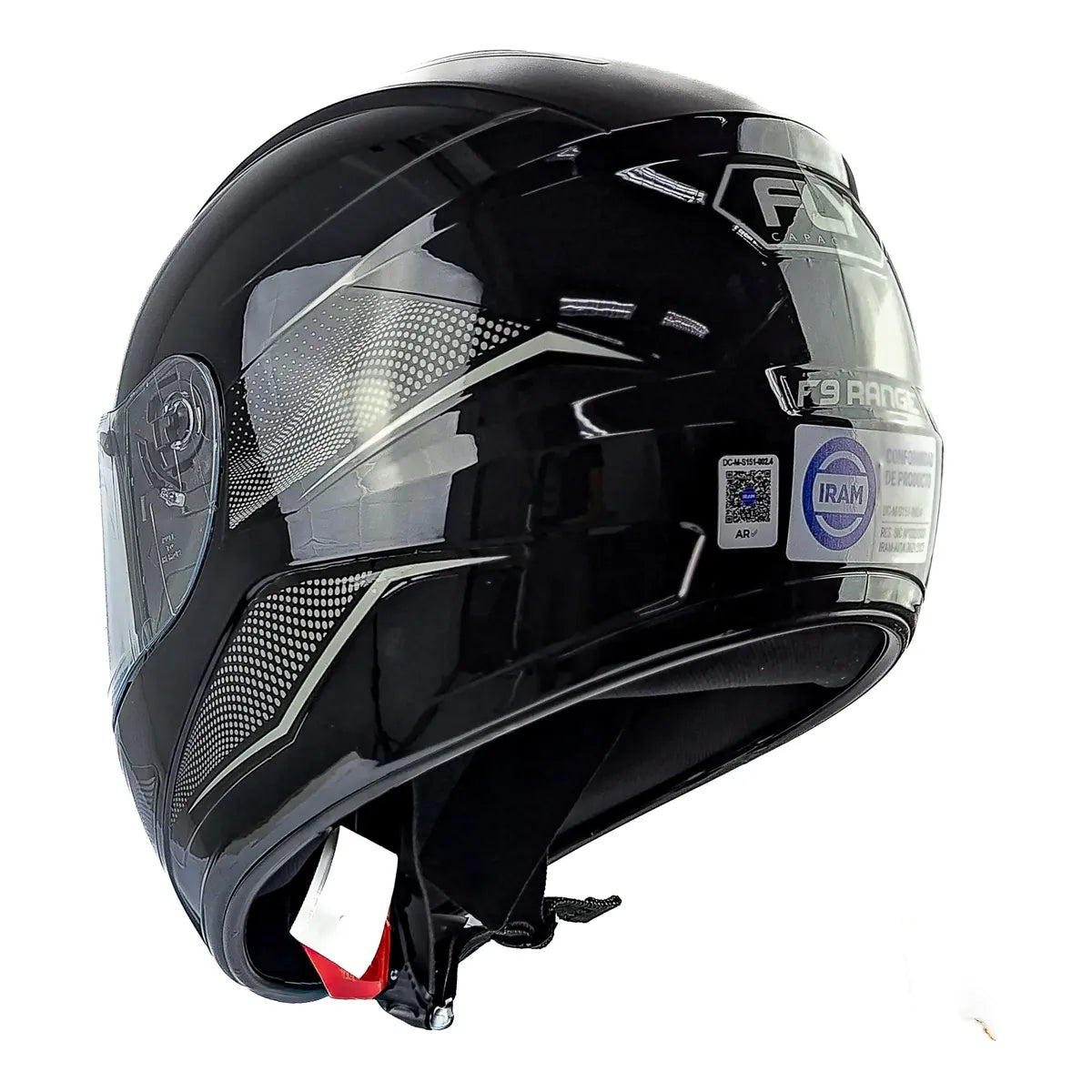 Casco Moto Integral Fly F9 Range Visor Simple