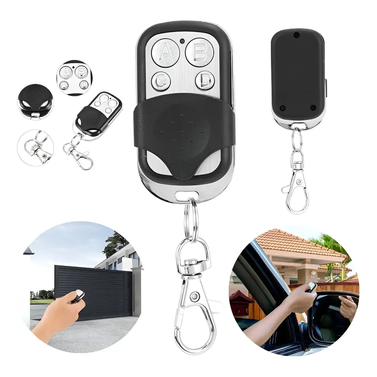 Control remoto universal 433mhz para motor de portón – Compatible con PPA SEG BBS