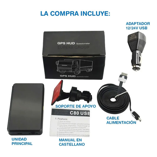 Velocimetro Auto Antiguo Digital Gps Reloj Autometer Tablero