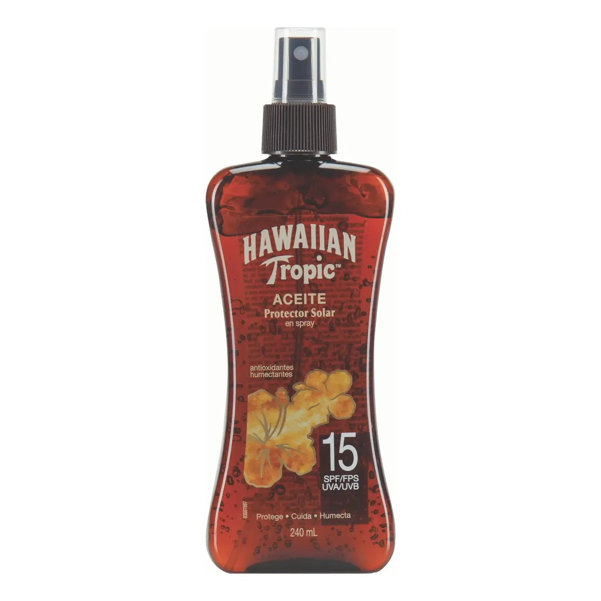 Protector solar Hawaiian Tropic Tanning Oil Protection 15FPS en aceite 240mL