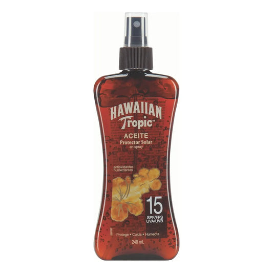 Protector solar Hawaiian Tropic Tanning Oil Protection 15FPS en aceite 240mL