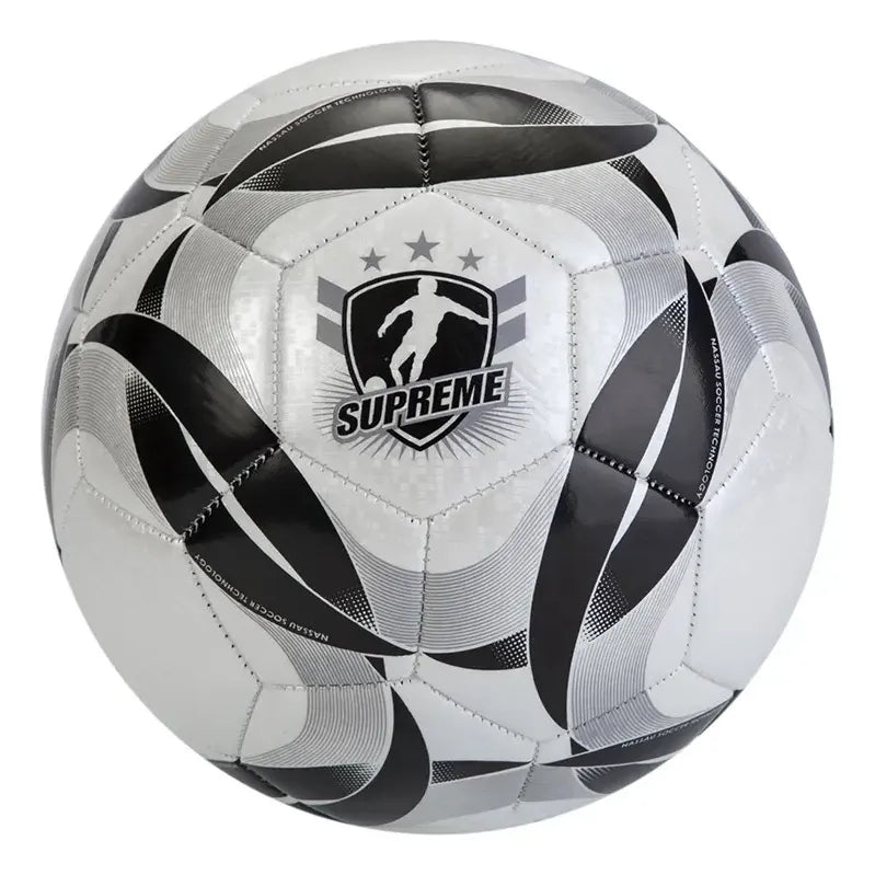 Pelota Futbol Nassau Supreme N5 Blanca Color Negro