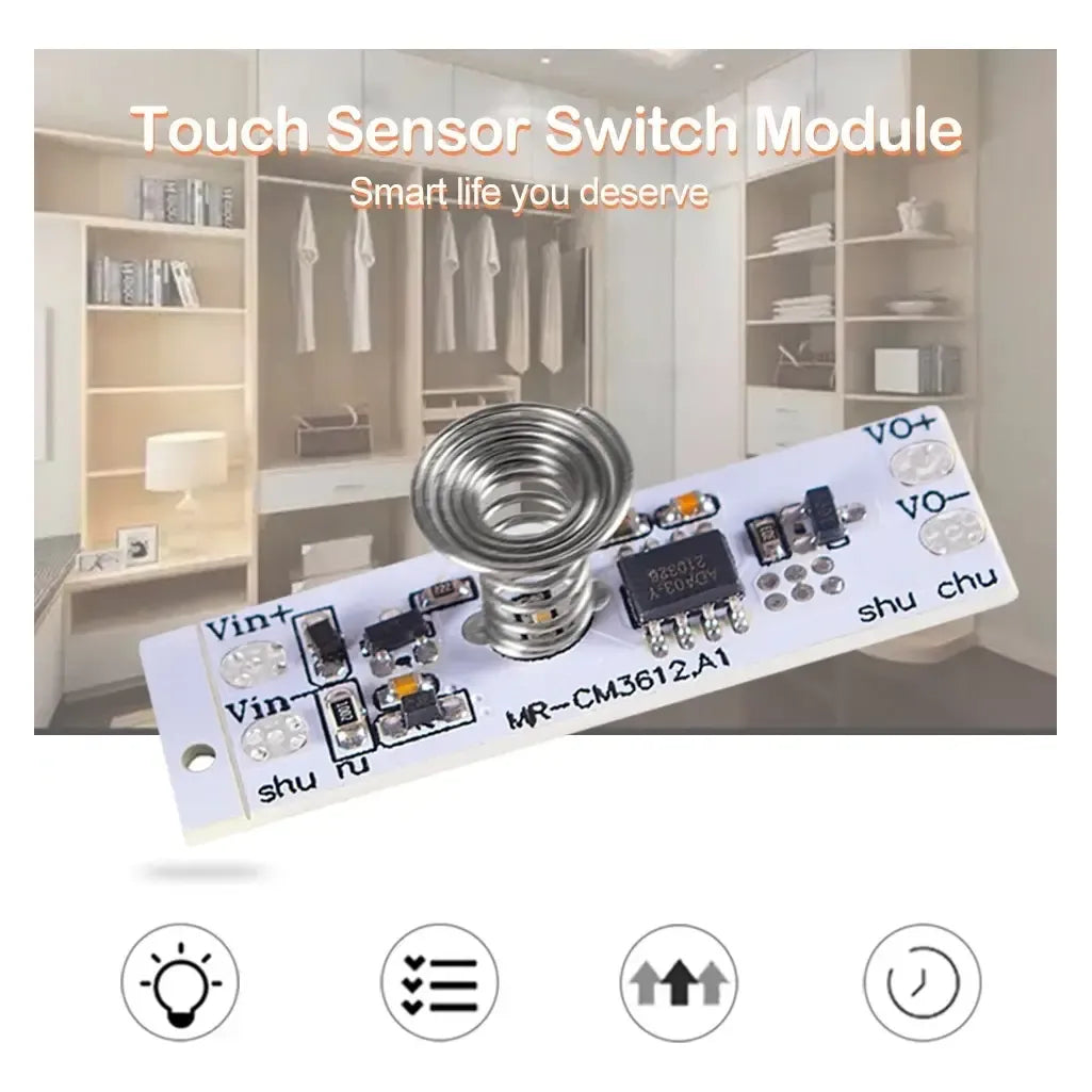 Modulo Sensor Dimmer Touch Capacitico Para Tira Led