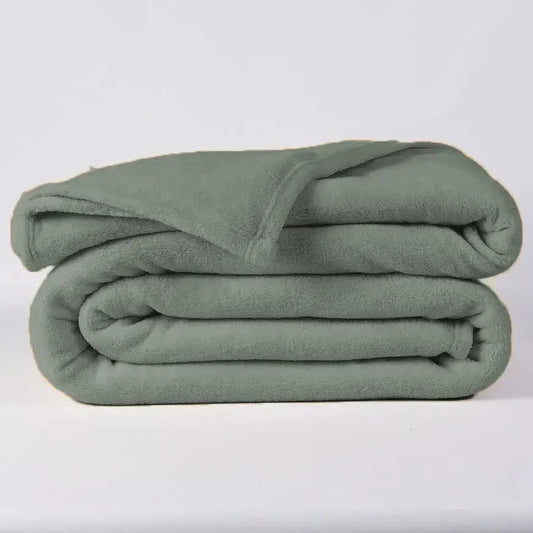 Pack X3 Frazada Coral Fleece 1 1/2 Plz Abrigada Mismo Color
