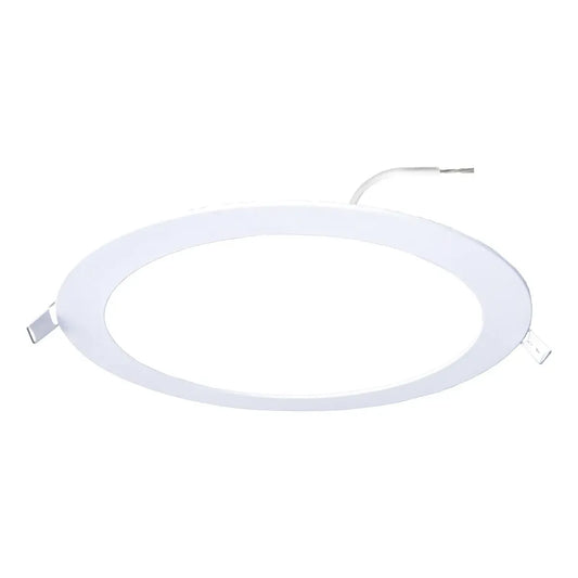 Panel Plafon Embutir Interior 18W Fria LIBERCAM REF-18 Redondo Luz Blanca