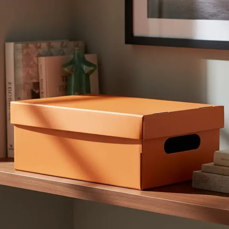 Caja Chica Organizadora De Cartón Barnizada