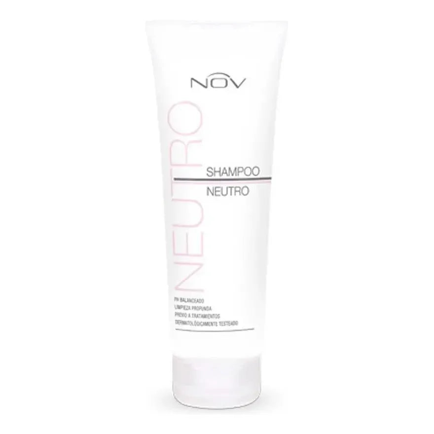 Shampoo Nov Neutro Alisados Peluqueria Uso Diario X 240 Ml