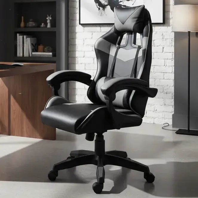 Silla Gamer Pc Escritorio - Sillón Ergonómico Reclinable Scp