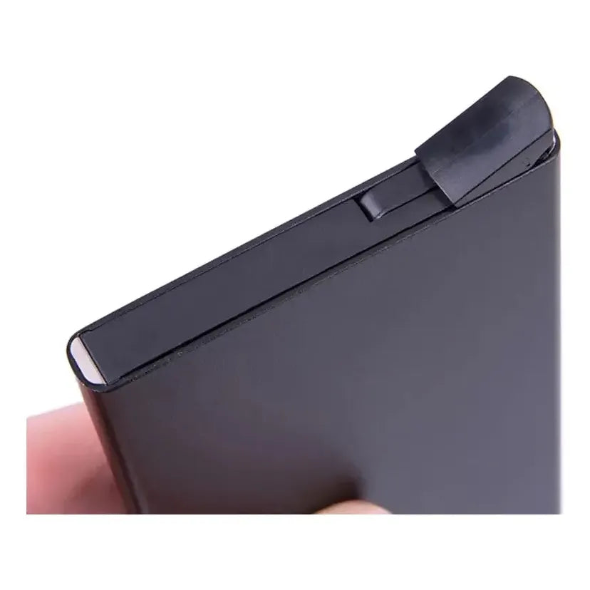 Tarjetero Automatico 5 Colores Aluminio Rfid Protection