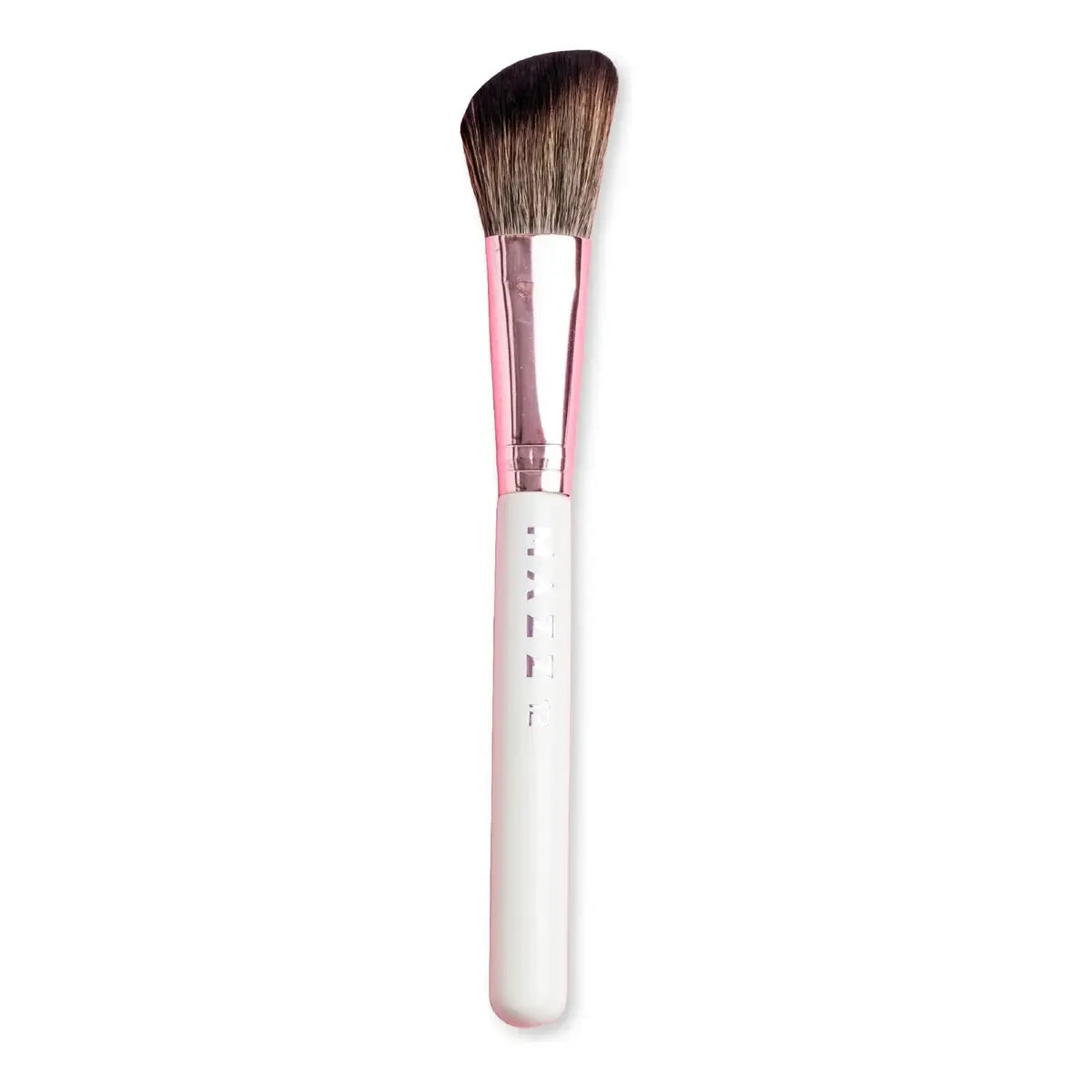 Brocha Contorno Mazz Make Up Biselada Pelo Sintético Vegano