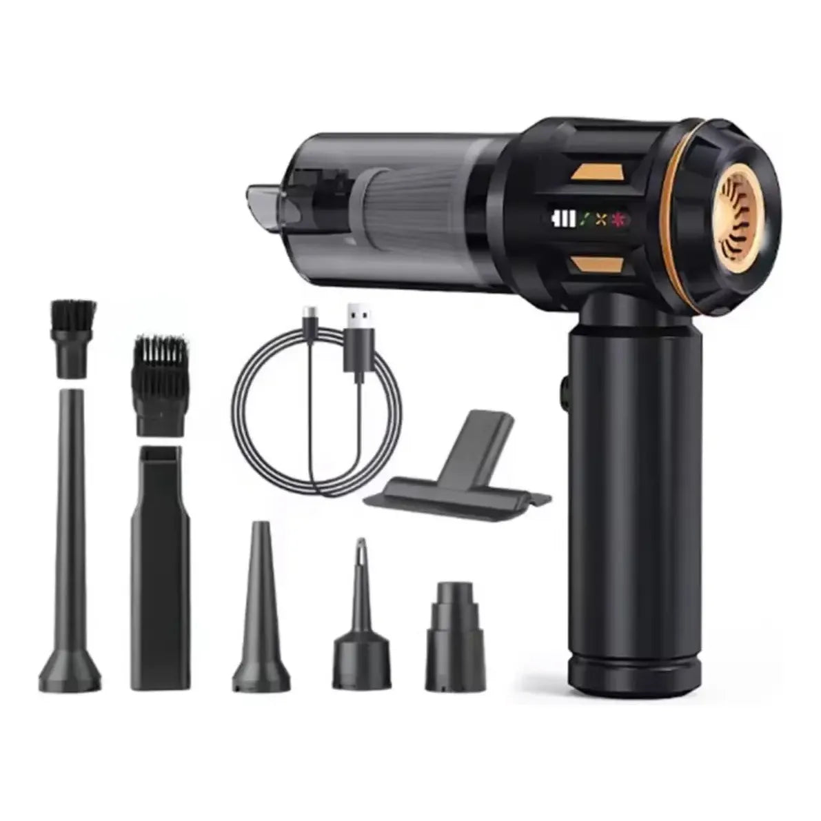 Aspiradora Sopladora Inalámbrica Vorex Auto Y Hogar Usb