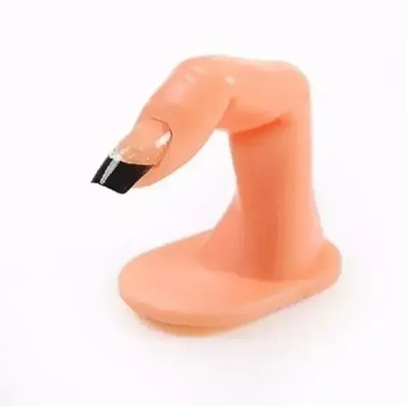 2 Dedos De Practica Uñas Esculpidas Manicuria Con Uñas