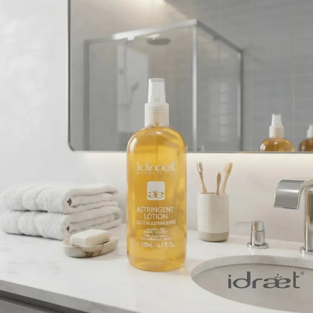 Loción Astringente Pieles Grasas Con Te Verde 500 Ml Idraet