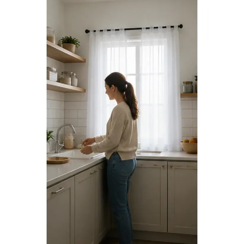 Cortinas Coseco Home Visillo 135x205 Cm Lisas