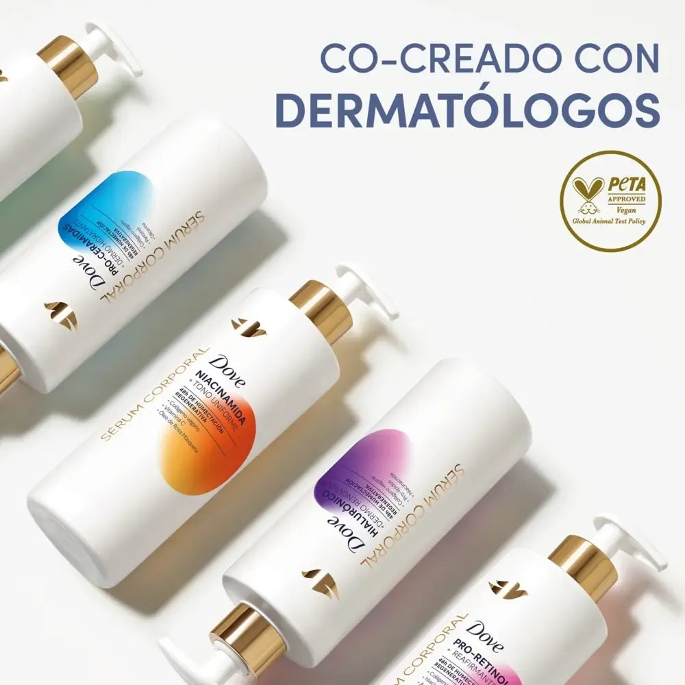 Dove Sérum Corporal Pro-Retinol Reafirmante, Recupera Elasticidad e Hidratación, 400 ml
